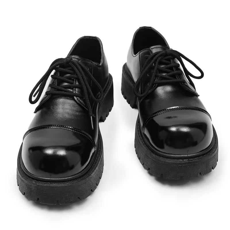 Gai Renpu Slip Resistant, Breathable, Lightweight Low Top Casual Shoes Men's Black-4