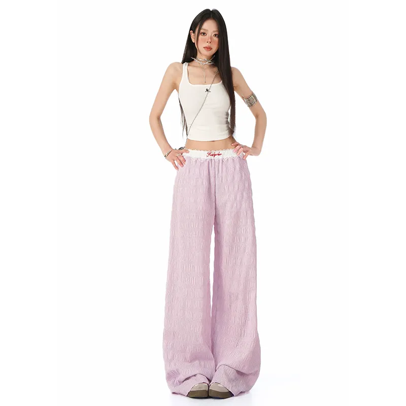 OROI Casual Pants Women's Taro Purple-2