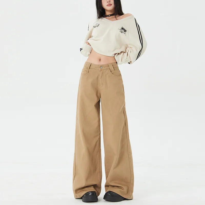 Vine Color Jeans Women's Latte Brown-42