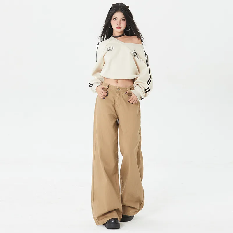 Vine Color Jeans Women's Latte Brown-16