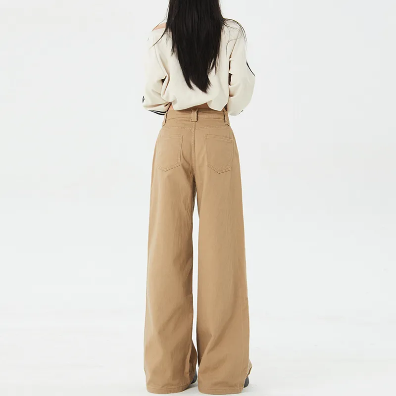 Vine Color Jeans Women's Latte Brown-21