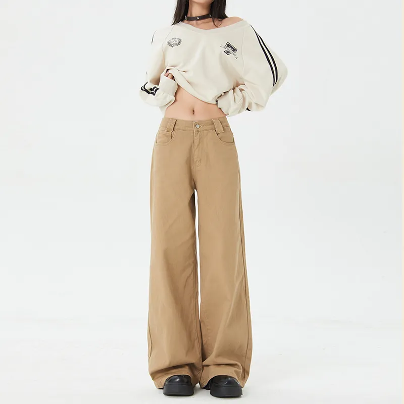 Vine Color Jeans Women's Latte Brown-18