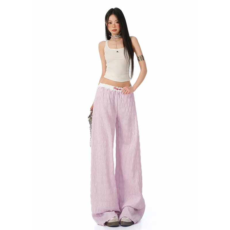 OROI Casual Pants Women's Taro Purple-4