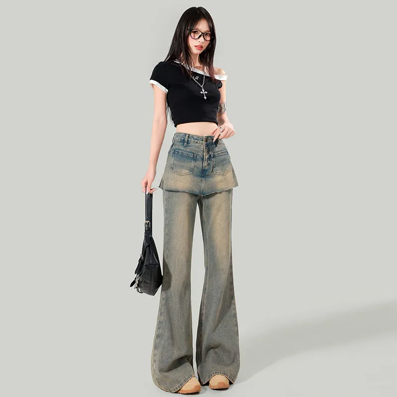 OROI Jeans Women's Vintage Blue-2