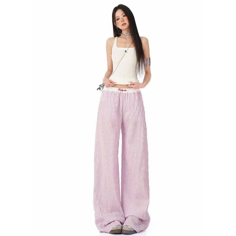 OROI Casual Pants Women's Taro Purple-3