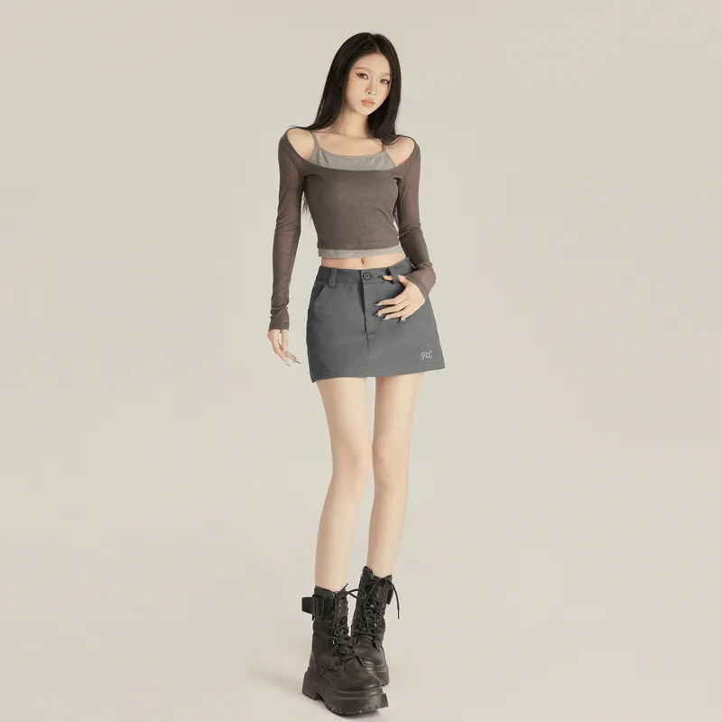OROI Casual Short Skirts Women's-2