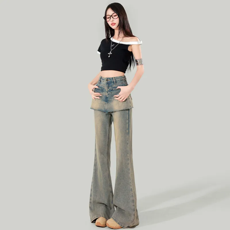 OROI Jeans Women's Vintage Blue-4