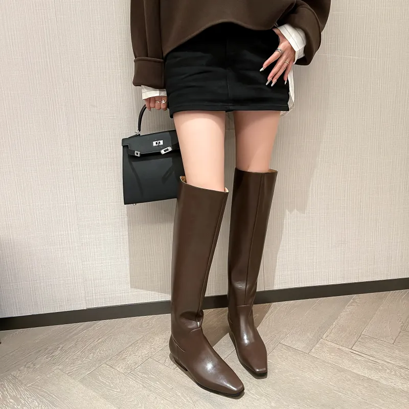 Zi Xiao Over-the-knee Boots 3CM Women's-8