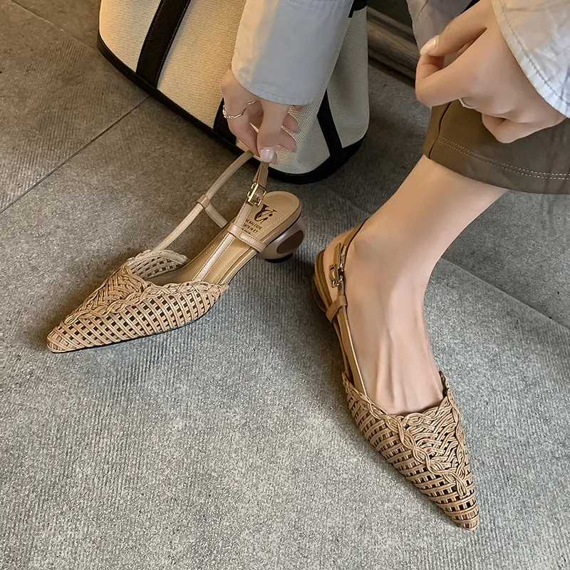 Zi Xiao High Heels 4.5CM Women's-17