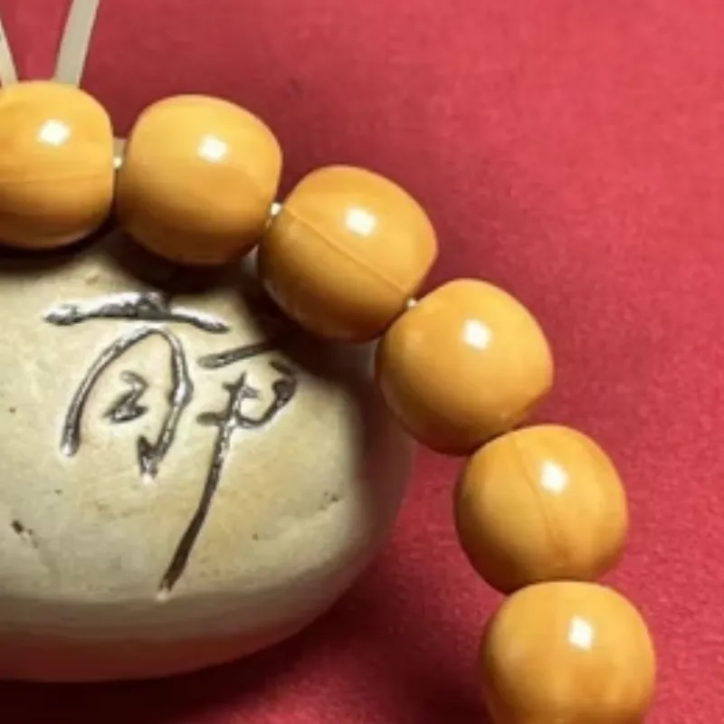 Ji Millennium Monkey Head Walnut Bracelets Unisex-4