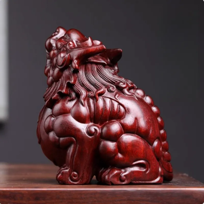 Ji Millennium Bloodwood Wooden Ornaments Unisex-4