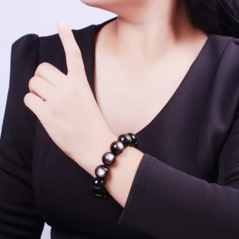 Ji Millennium Obsidian Bracelets Unisex-1
