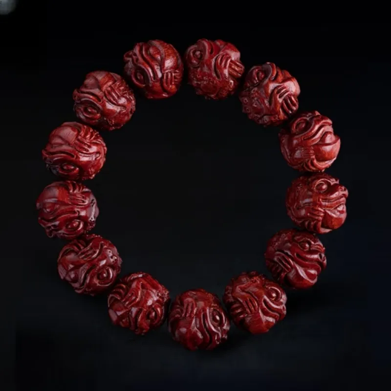 Ji Millennium Rosewood Wooden Bracelets Unisex-1