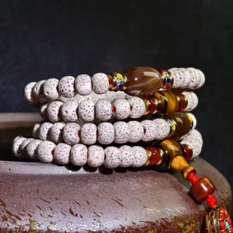 Ji Millennium Star Moon Bodhi Seeds Bracelets Unisex-2
