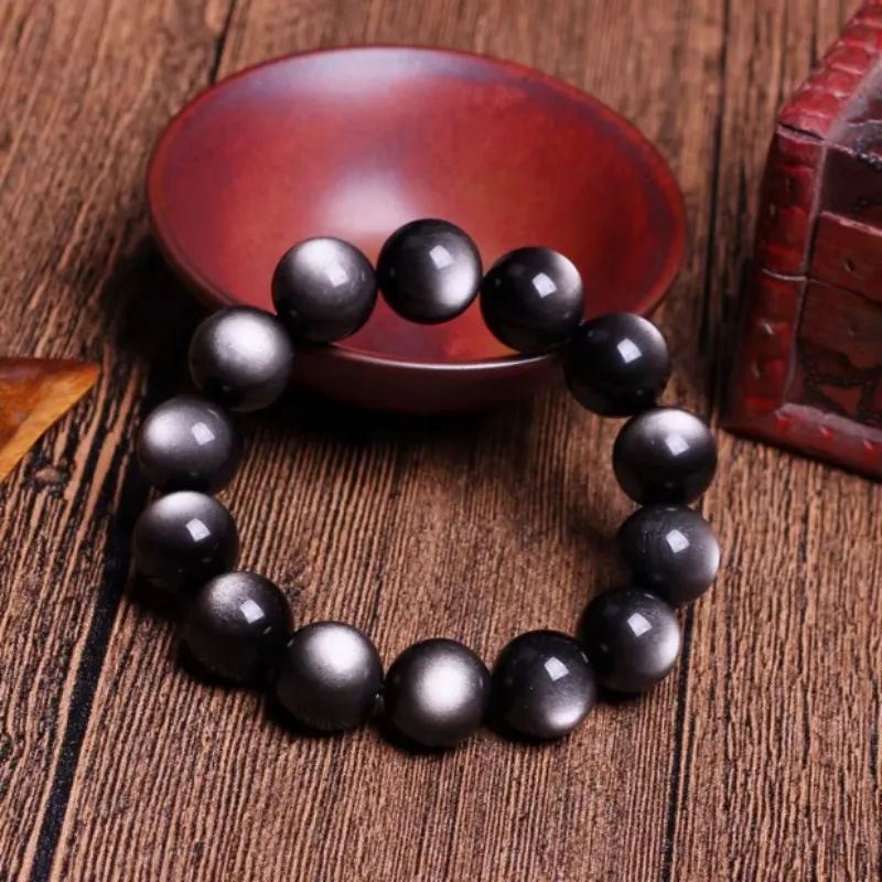 Ji Millennium Obsidian Bracelets Unisex-2