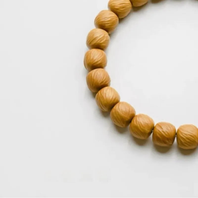 Ji Millennium Monkey Head Walnut Bracelets Unisex-3