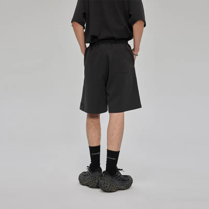 Silente Casual Shorts Unisex Meteorite Gray-3