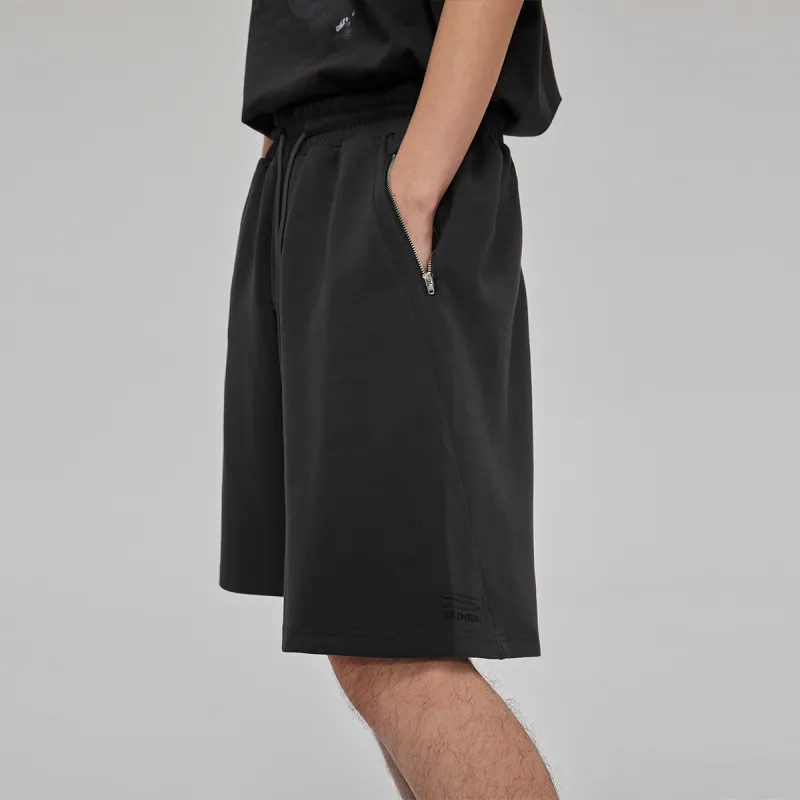 Silente Casual Shorts Unisex Meteorite Gray-4