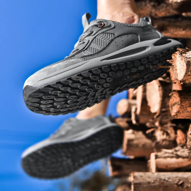 Jeep Durable Breathable Low-Top Trekking Shoes Men's-16
