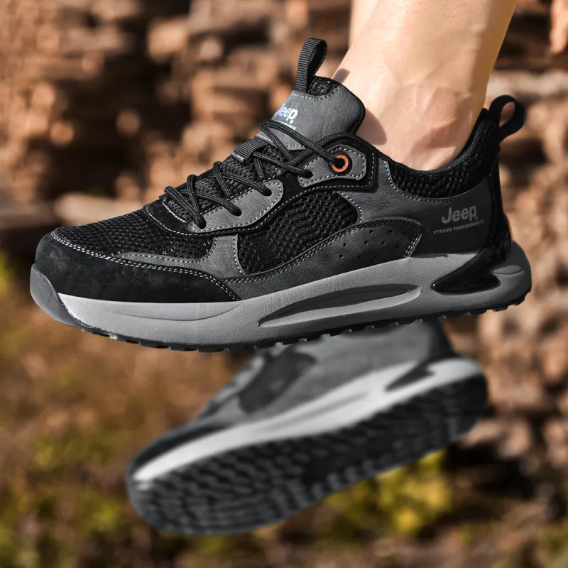 Jeep Durable Breathable Low-Top Trekking Shoes Men's-5