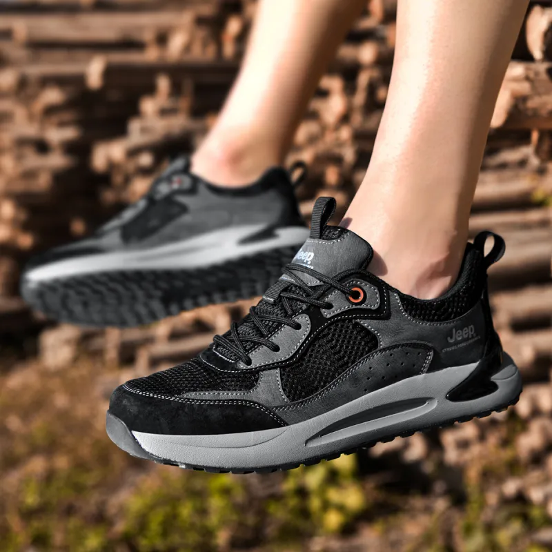 Jeep Durable Breathable Low-Top Trekking Shoes Men's-6
