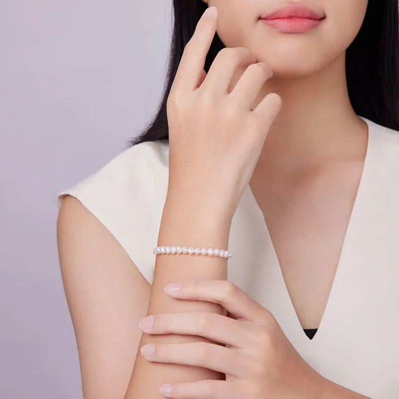SANDYRILLA Freshwater Pearl Bracelets Women's-2
