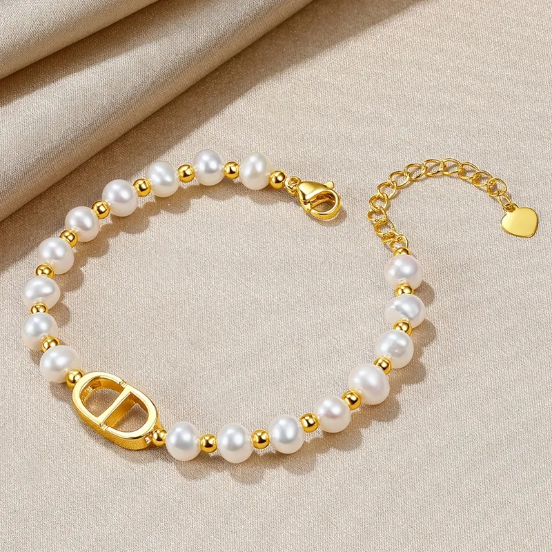 SANDYRILLA Freshwater Pearl Pearl Bracelets Women's-2