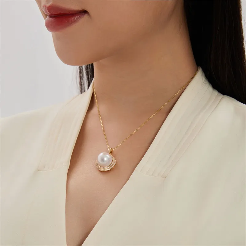SANDYRILLA Freshwater Pearl Pendants Women's-1