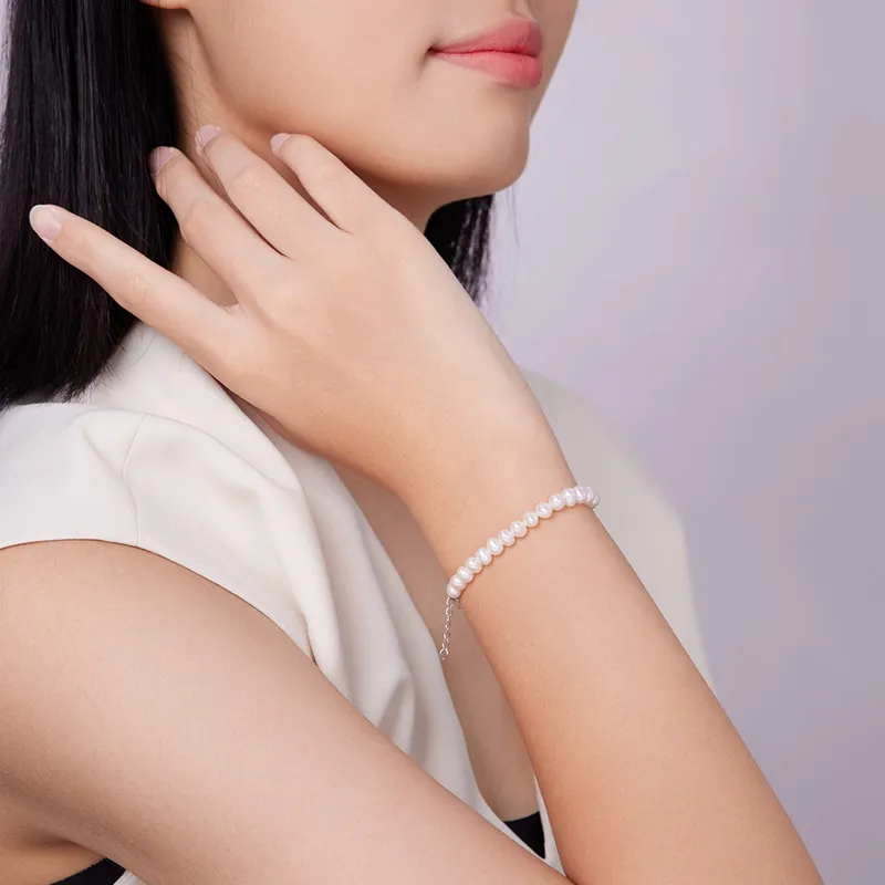 SANDYRILLA Freshwater Pearl Bracelets Women's-3