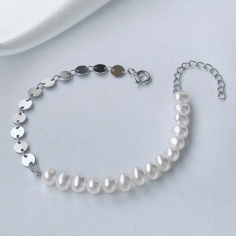 SANDYRILLA Freshwater Pearl Bracelets Women's-5