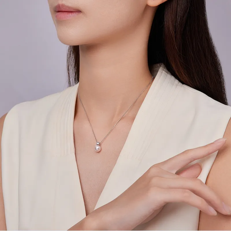 SANDYRILLA Saltwater Pearl Pendants Women's-2