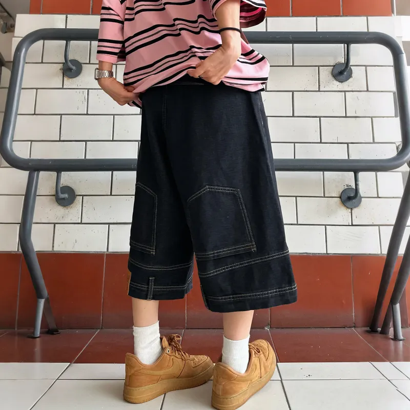 Pirkadat Denim Shorts Unisex-2