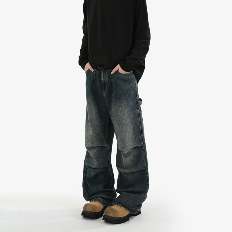 Pirkadat Jeans Unisex Vintage Black-6