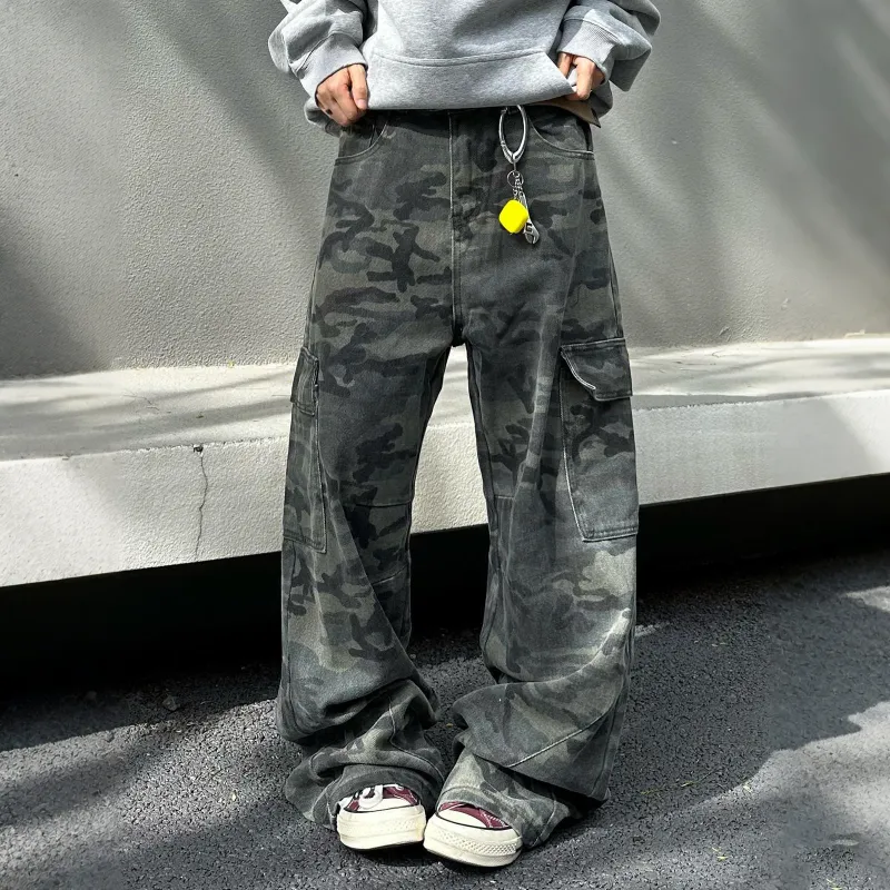 Pirkadat Jeans Unisex Camouflage-0