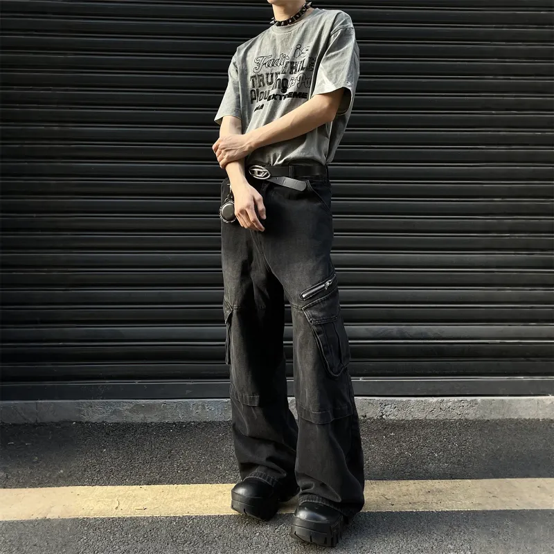 Pirkadat Jeans Unisex Black-1