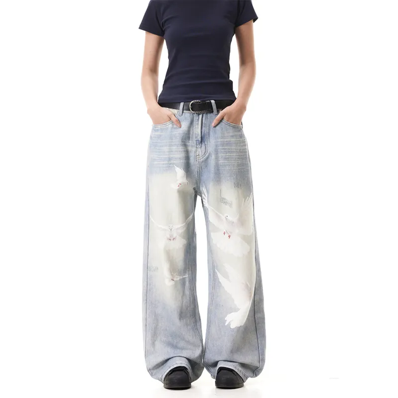 Pirkadat Jeans Unisex Light Blue-3