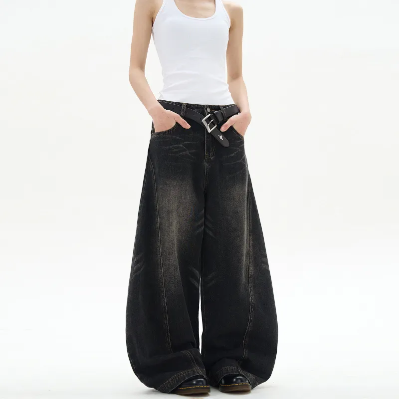 Pirkadat Jeans Unisex Black-2