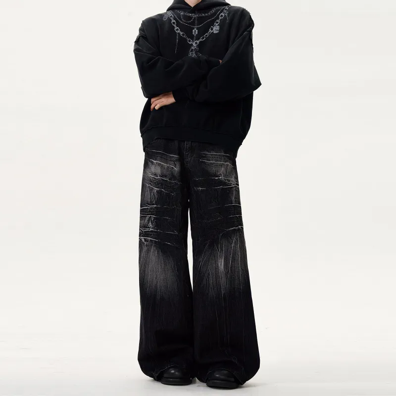 Pirkadat Jeans Unisex Black-4