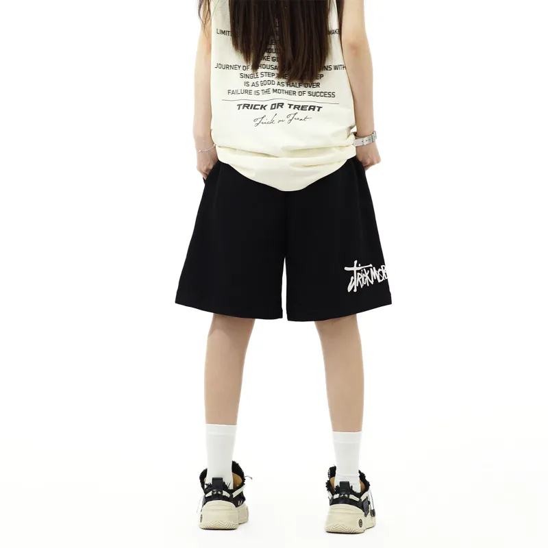 Pirkadat Casual Shorts Unisex Black-1