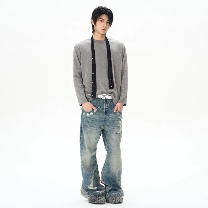 Pirkadat Jeans Unisex Blue-3