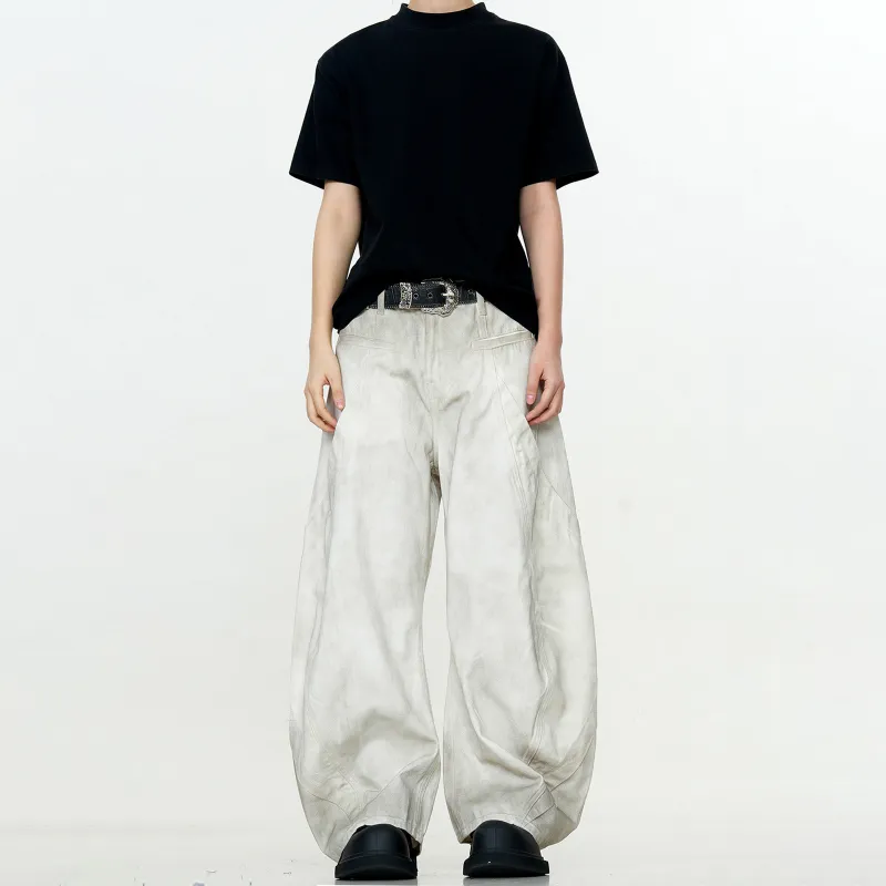 Pirkadat Jeans Unisex White-2