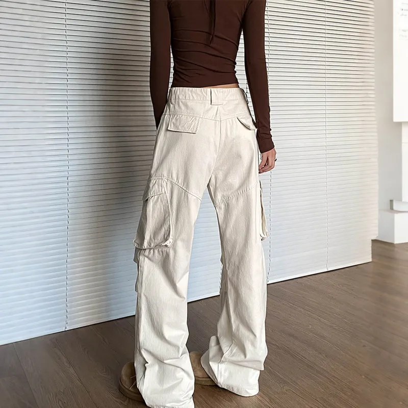 Pirkadat Jeans Unisex Apricot White-5