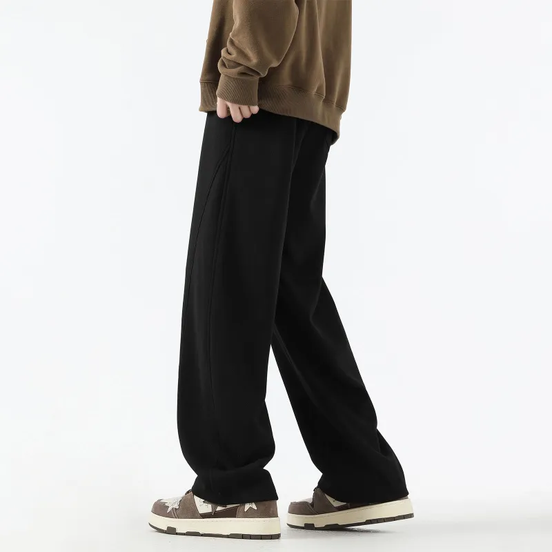 Pirkadat Casual Pants Unisex Black-2