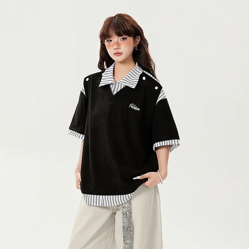 Pirkadat Polo Shirts Unisex Black-1