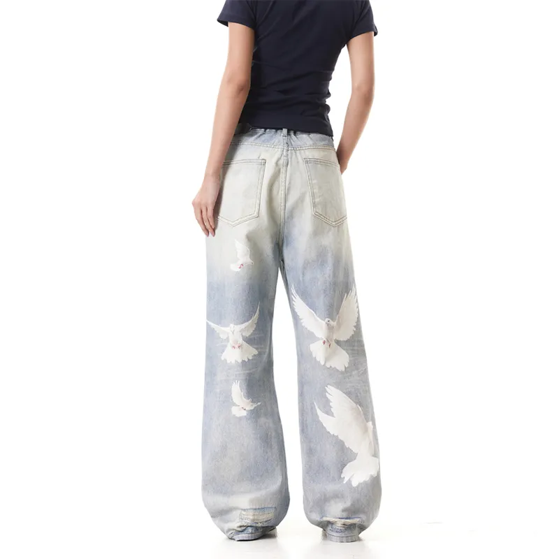 Pirkadat Jeans Unisex Light Blue-4