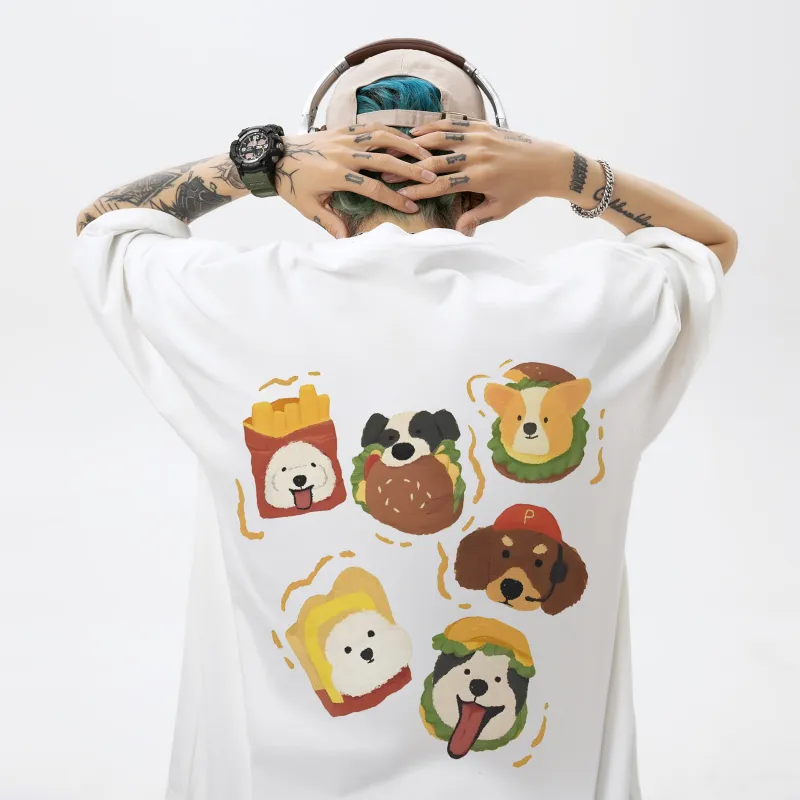 Pirkadat Short Sleeved T Shirts For Summer Unisex-6