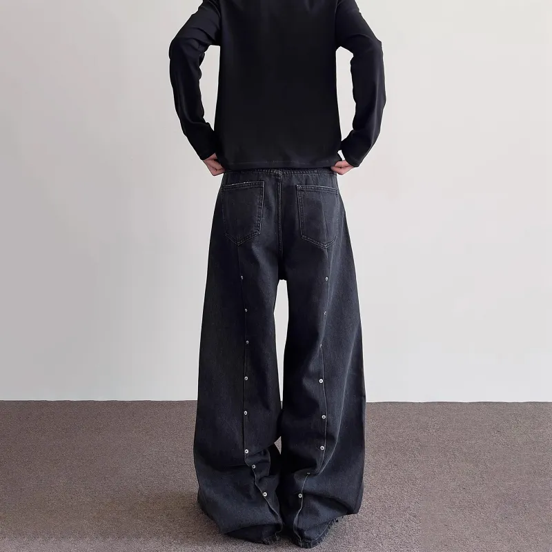 Pirkadat Jeans Unisex Black-1