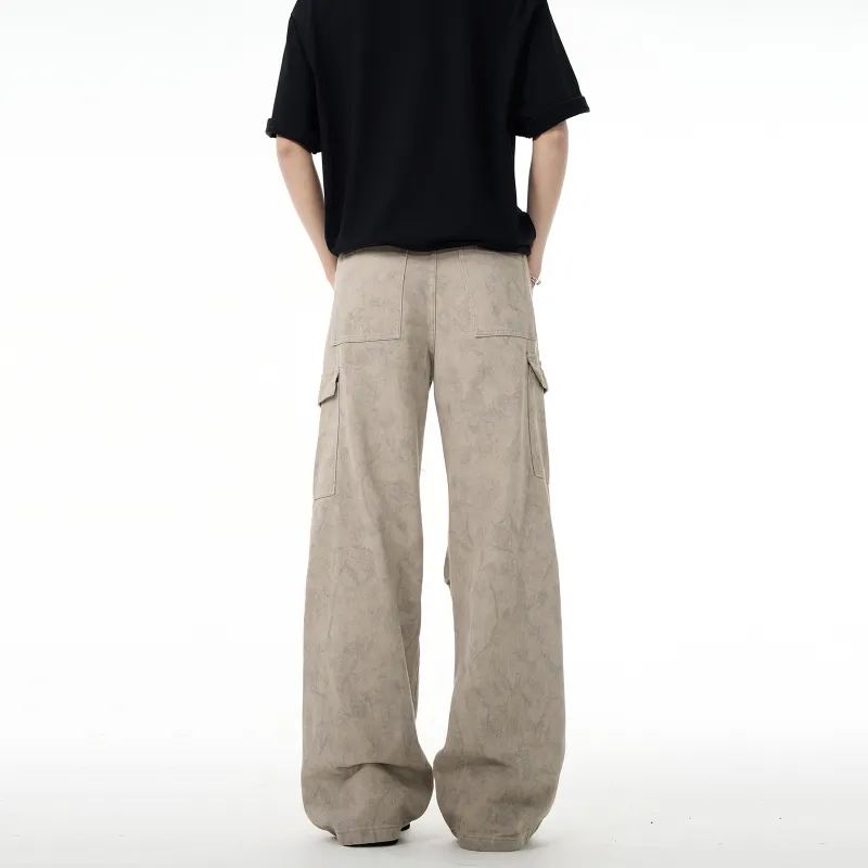 Pirkadat Cargo Pants Unisex Apricot-3