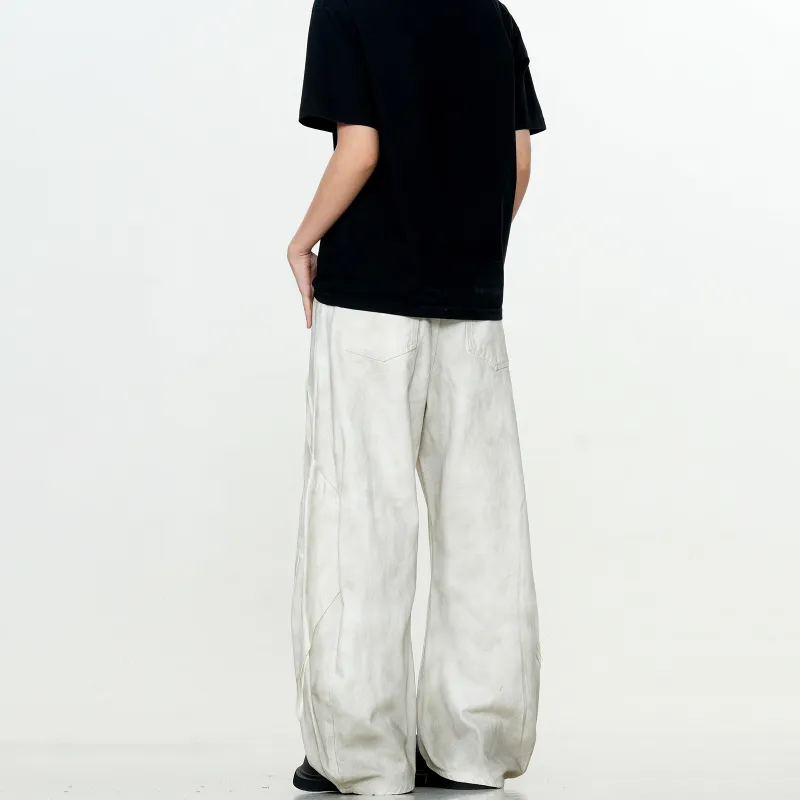 Pirkadat Jeans Unisex White-4