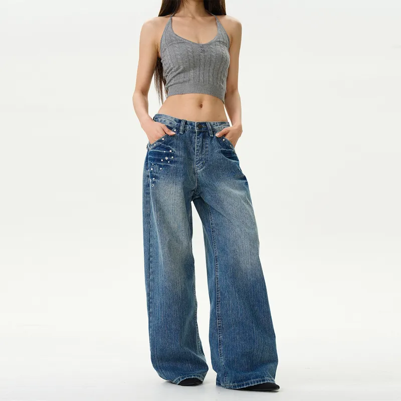 Pirkadat Jeans Unisex Blue-1